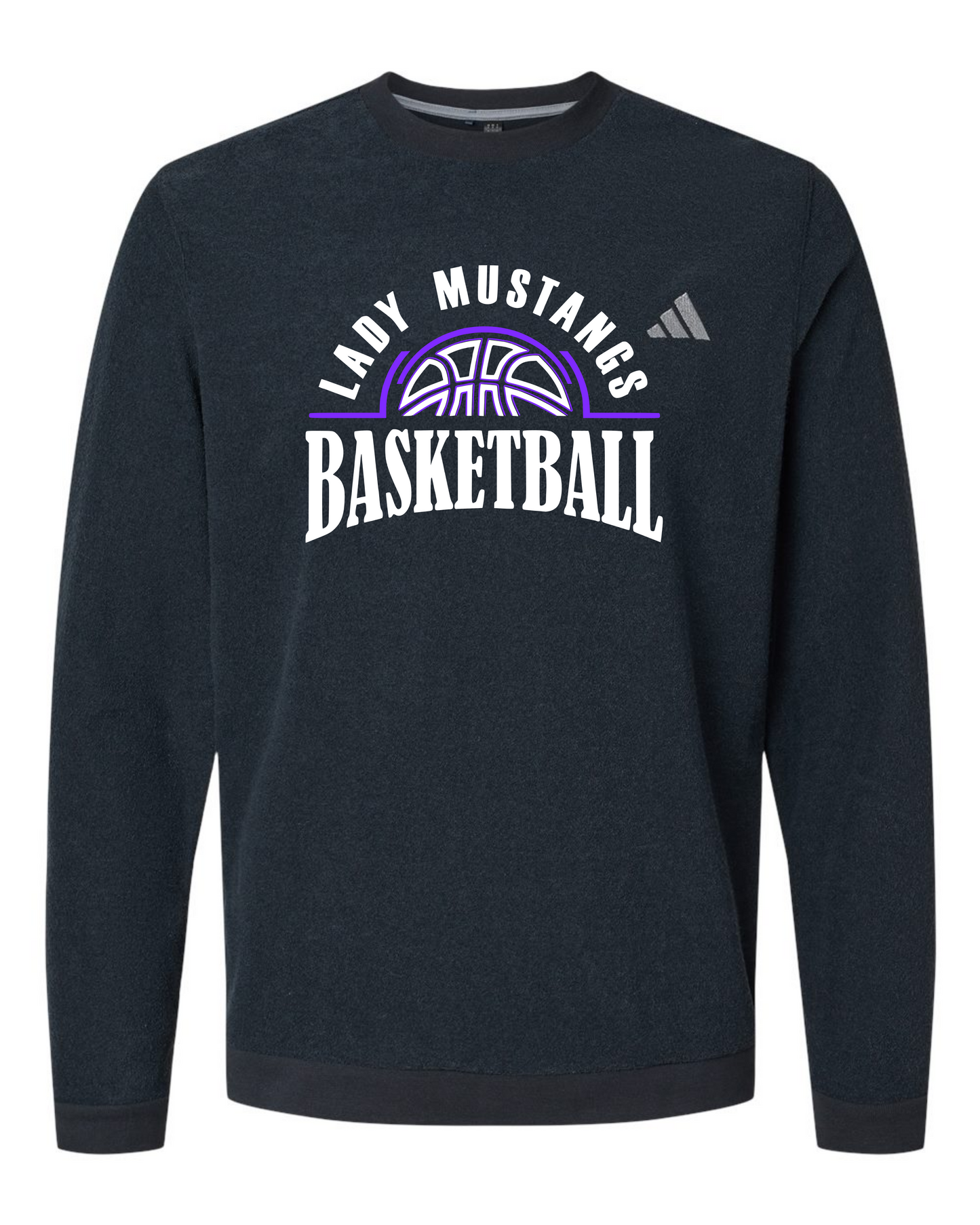 VHS Mustang Girls Basketball Adidas Crewneck Sweatshirt