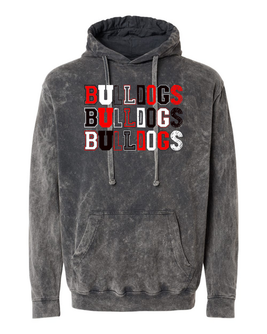 Bulldogs Mineral Wash Hoodie