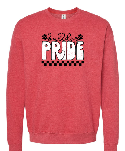 Bulldog Pride Crewneck Sweatshirt