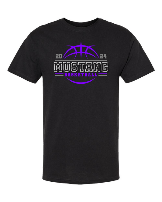 JH Mustang Boys Basketball Cotton T