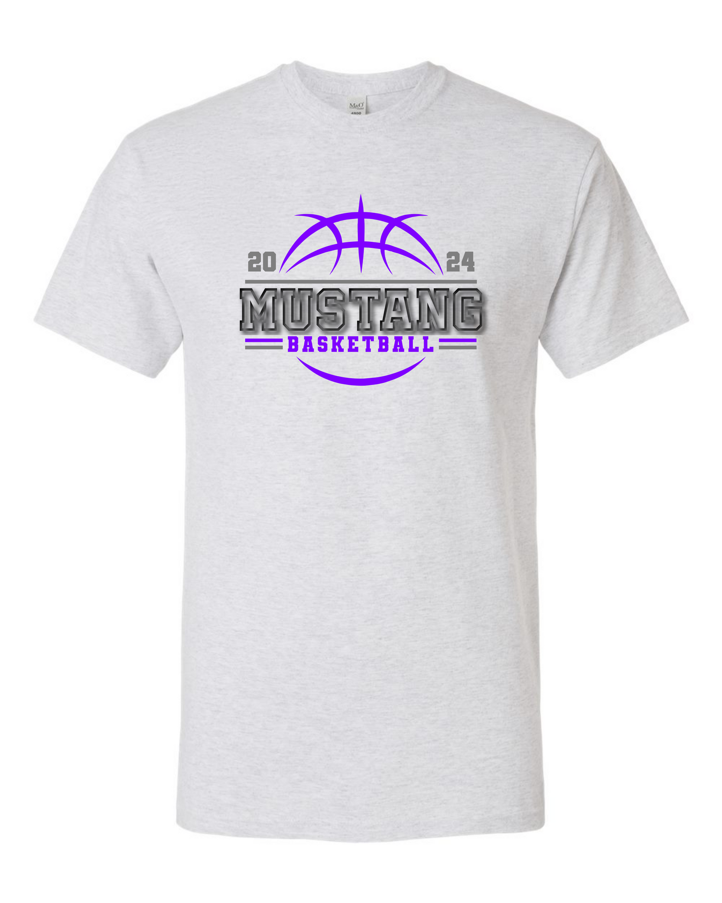 JH Mustang Boys Basketball Cotton T