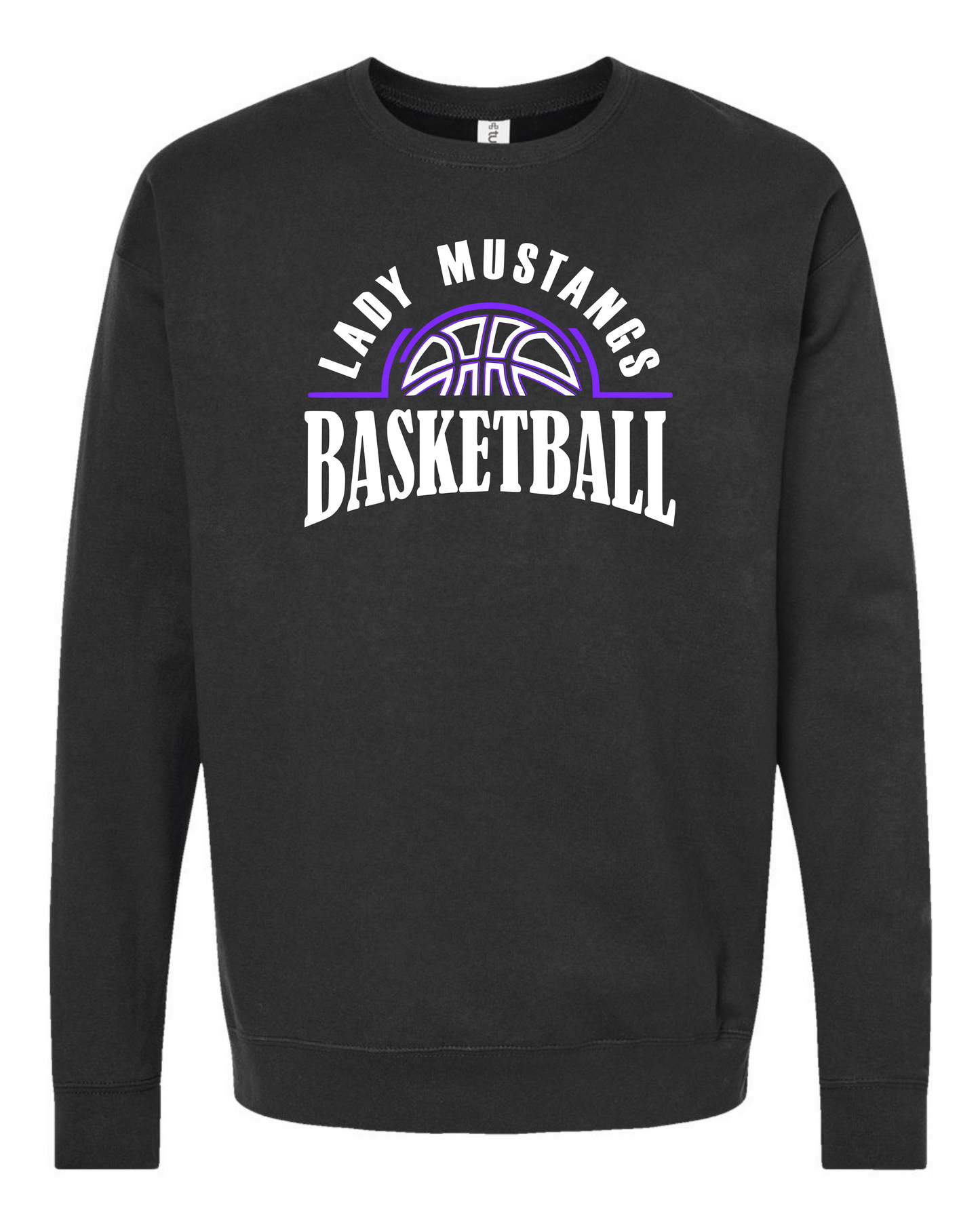 VHS Mustang Girls Basketball Crewneck Sweatshirt