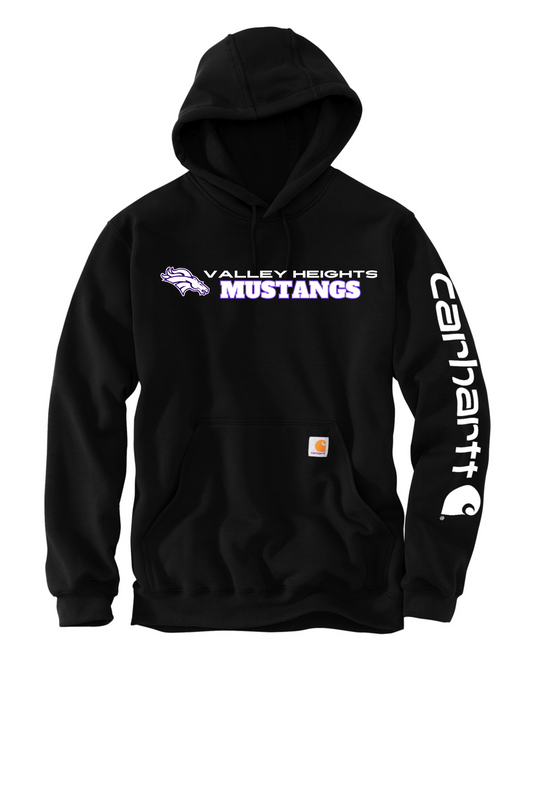 VH Mustang Carhartt Hooded Sweatshirt Design 2