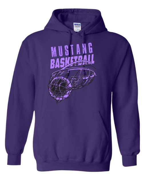 VHS Mustang Boys Basketball Hooded Sweatshirt